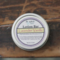 Lavender Vanilla Lotion Bar – Natural Solid Moisturizer with Calming Scent
