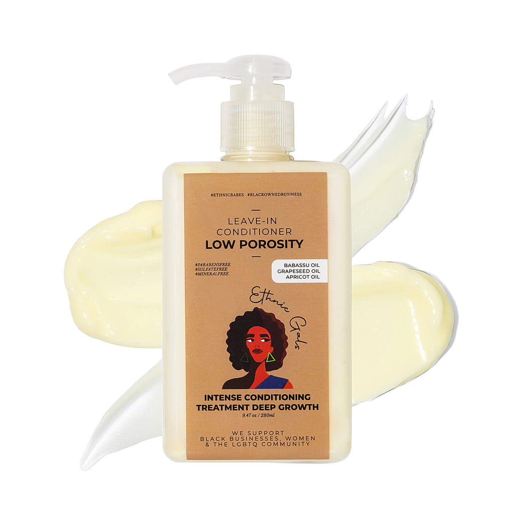 Low Porosity Deep Moisture Leave-In Conditioner