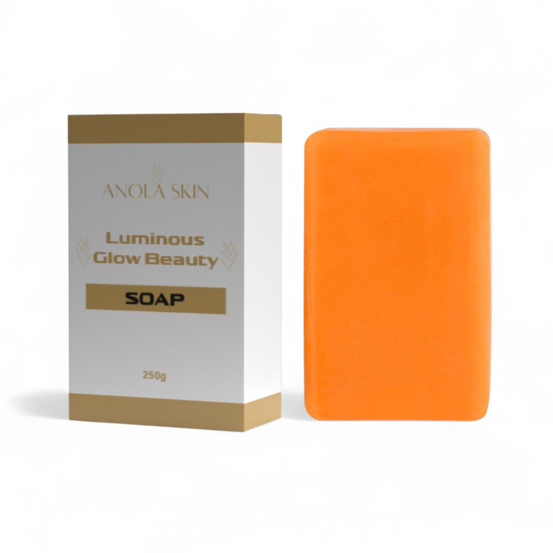 Luminous Glow Beauty Soap with Papaya — Brightening Face & Body Bar