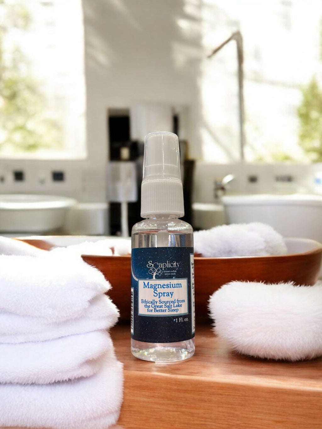 Magnesium Oil Spray – Natural Sleep Aid & Muscle Recovery, 1 fl. oz