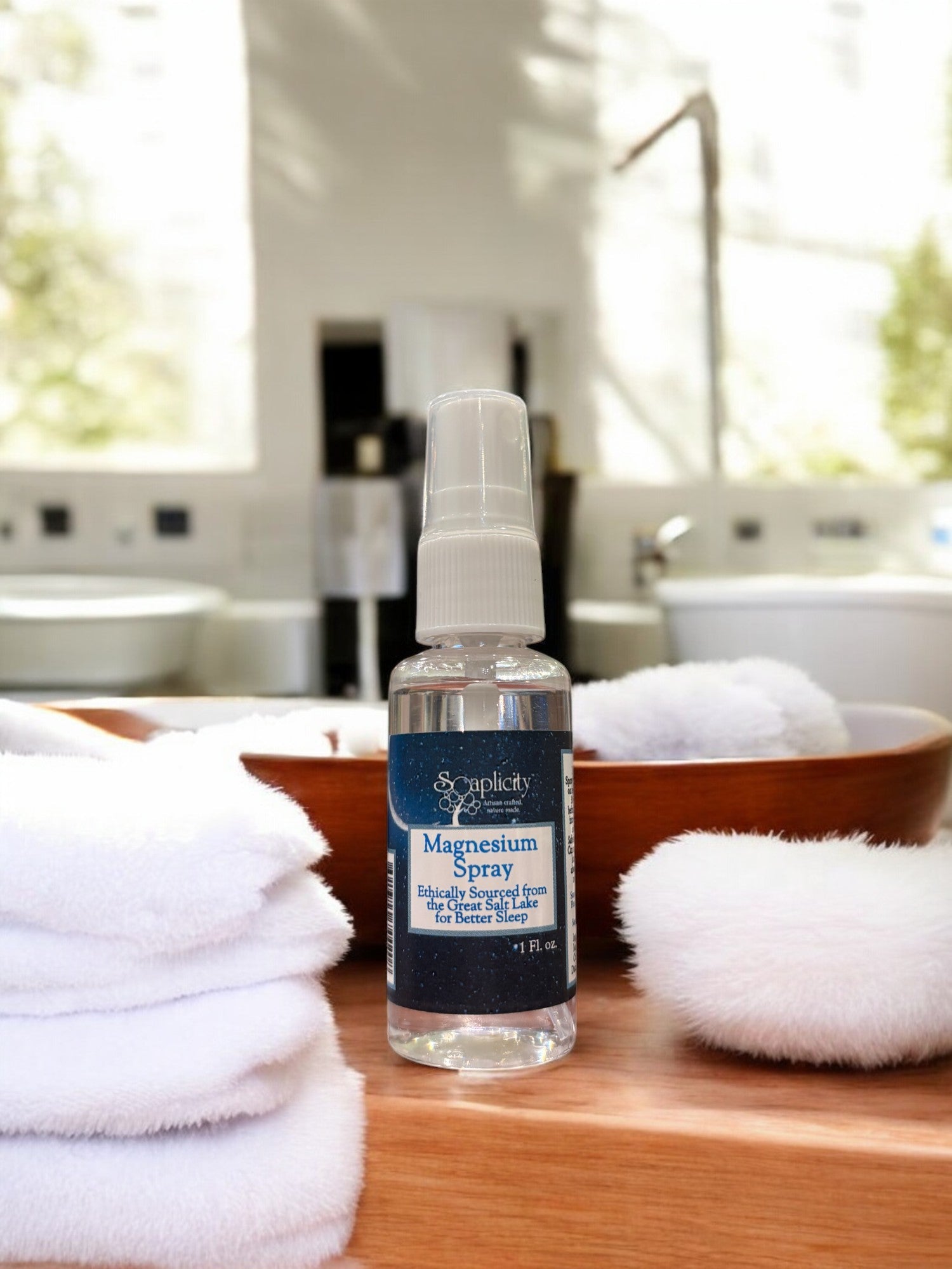 Magnesium Oil Spray – Natural Sleep Aid & Muscle Recovery, 1 fl. oz