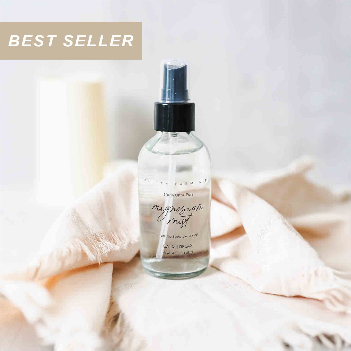 Magnesium Mist Body Spray – Transdermal Magnesium Spray for Relaxation & Recovery