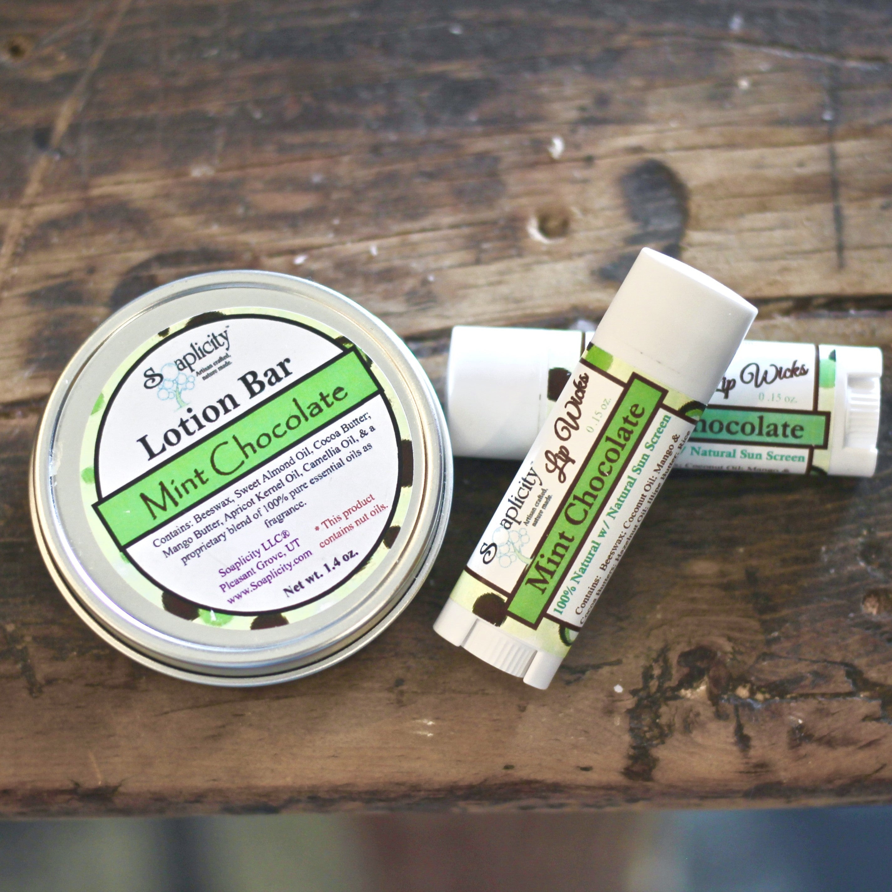 Lip & Lotion Gift Sets – Natural Lotion Bar & Lip Balm Duo