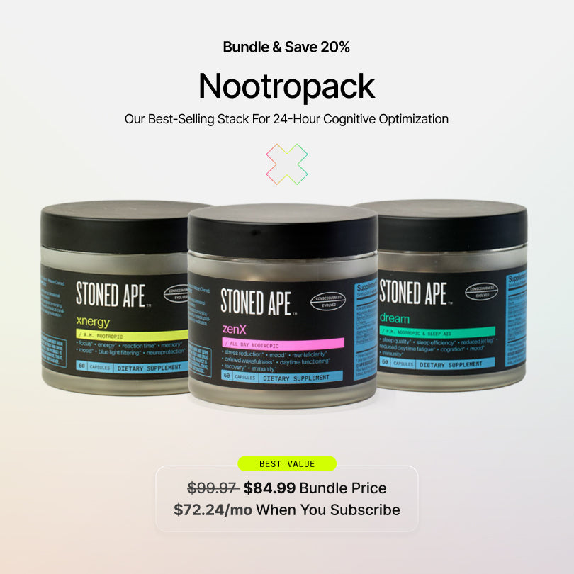 Recovery Bundle – PM Nootropic & Sleep Aid Stack | Stoned Ape, Inc