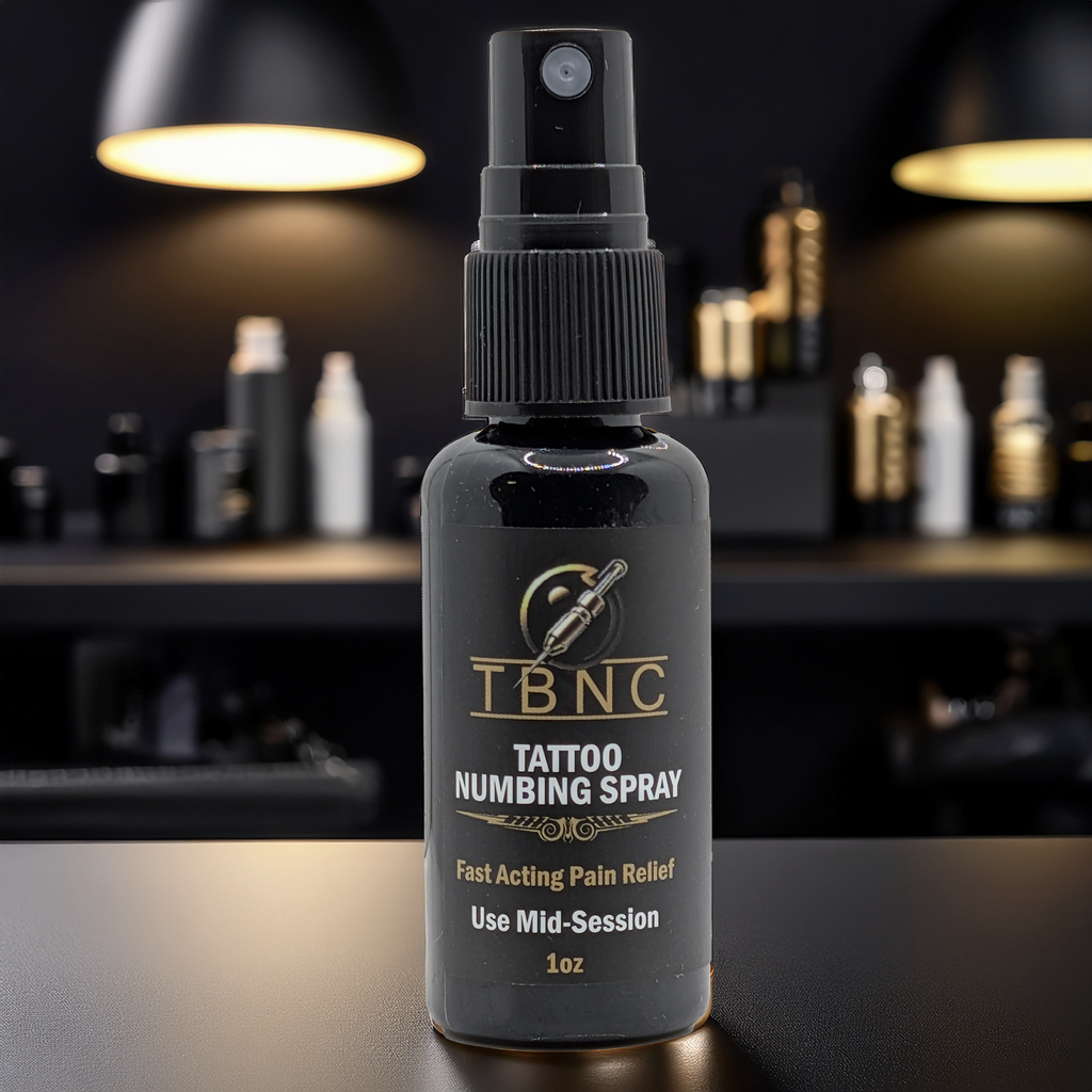 Tattoo Numbing Spray – Mid-Session Maximum Strength