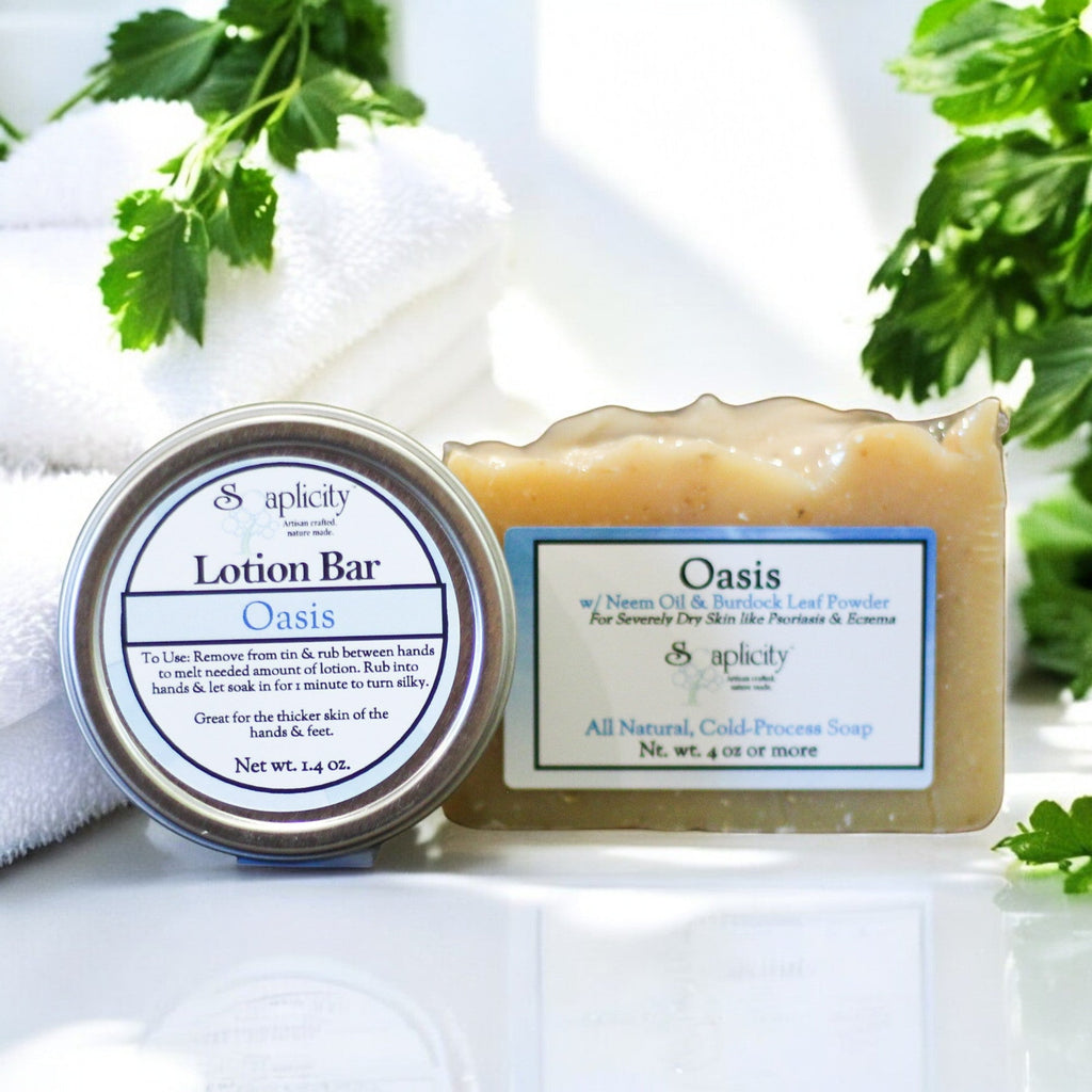 Oasis Bundles for Severely Dry Skin – Natural Dry Skin Relief System