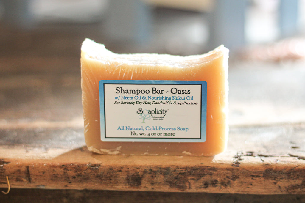 Oasis Shampoo Bar – Deep Moisture for Severely Dry & Itchy Scalp