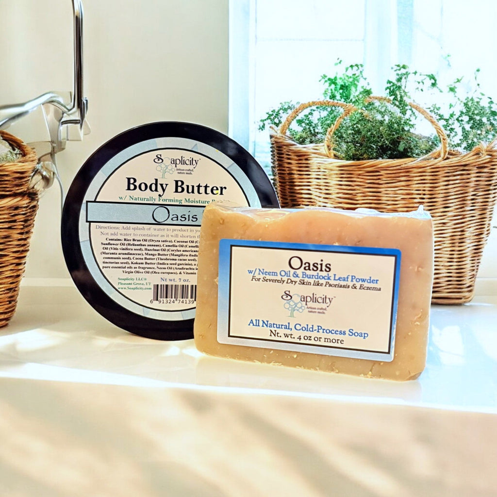 Oasis Bundles for Severely Dry Skin – Natural Dry Skin Relief System