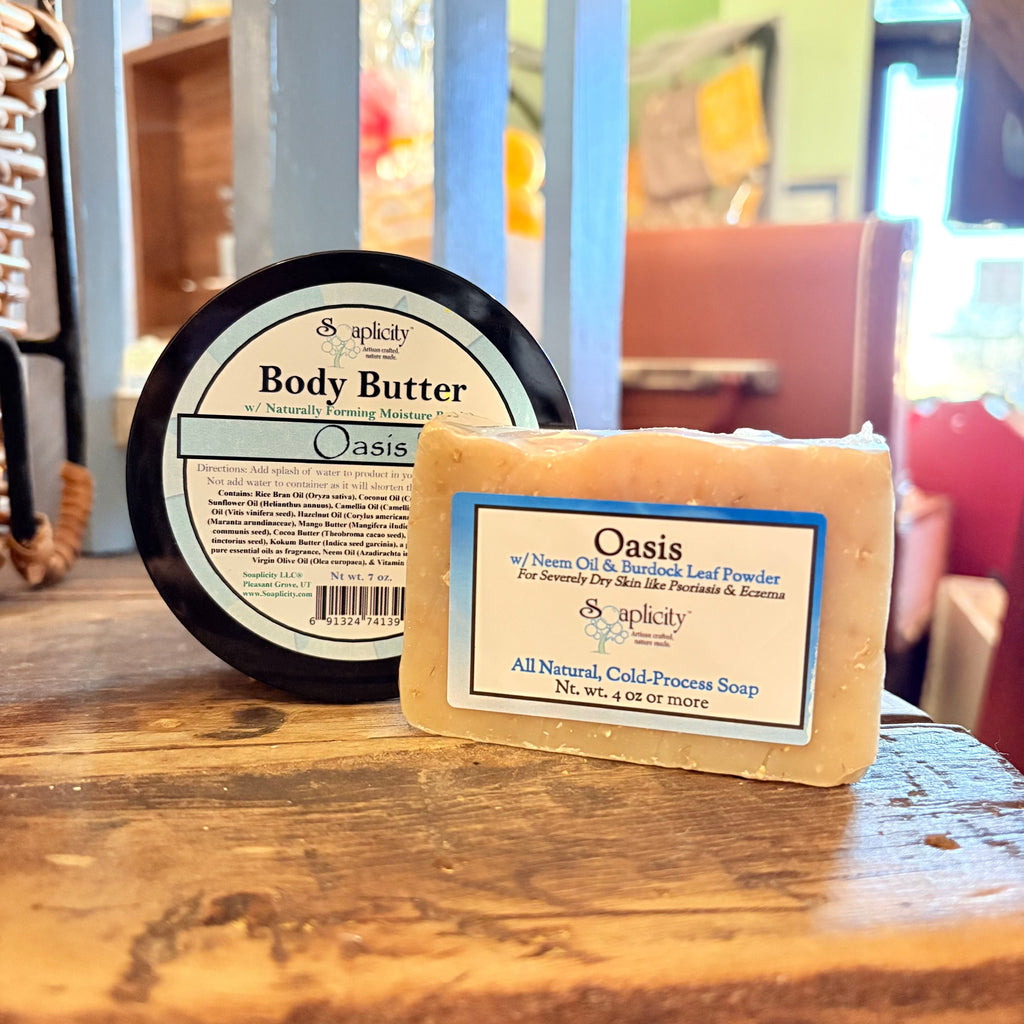 Oasis Bundles for Severely Dry Skin – Natural Dry Skin Relief System