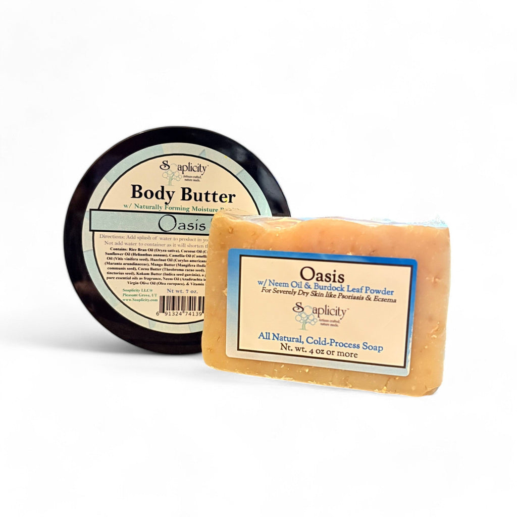 Oasis Bundles for Severely Dry Skin – Natural Dry Skin Relief System
