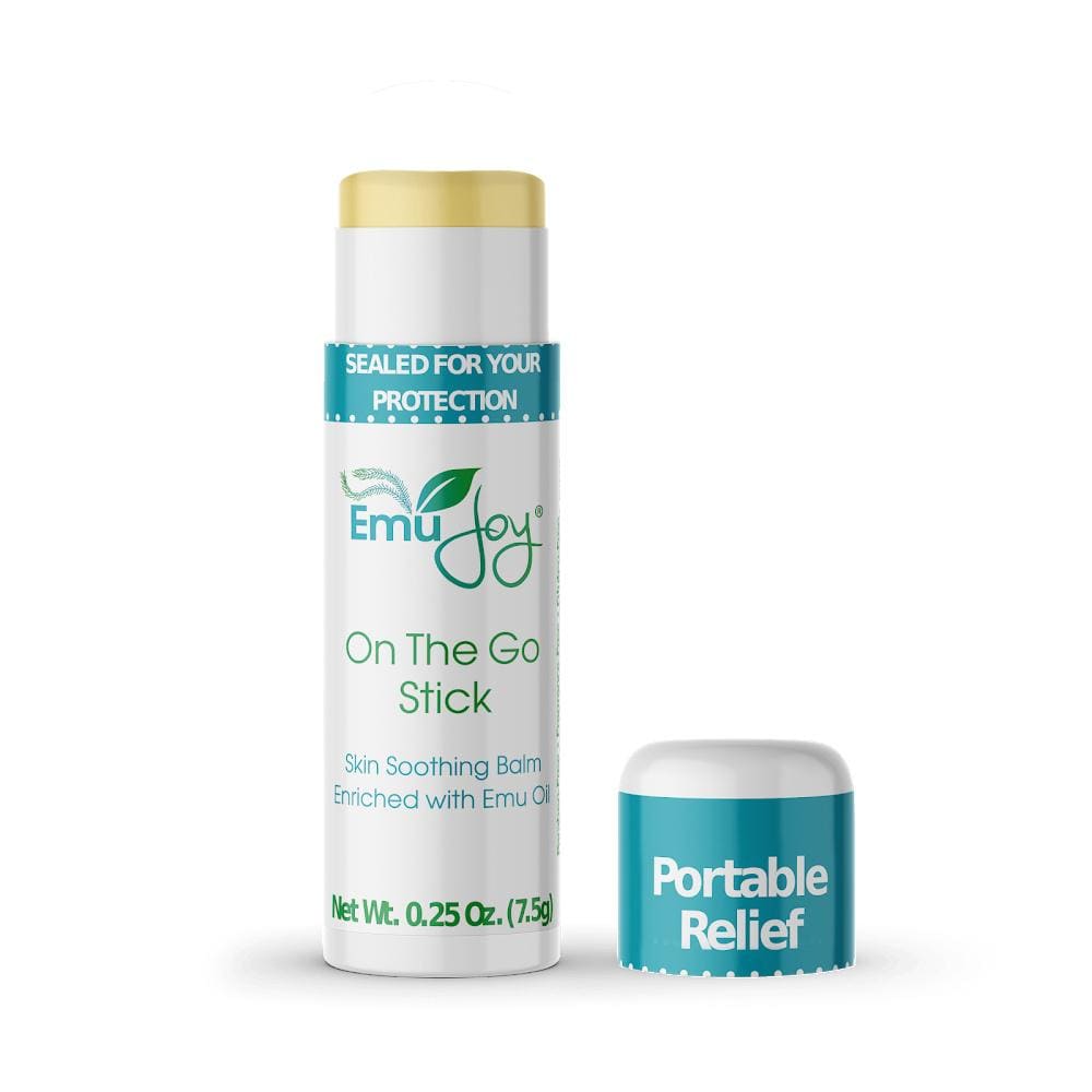 On the Go Skin Soother Stick — Portable Emu Oil Relief for Skin Irritation