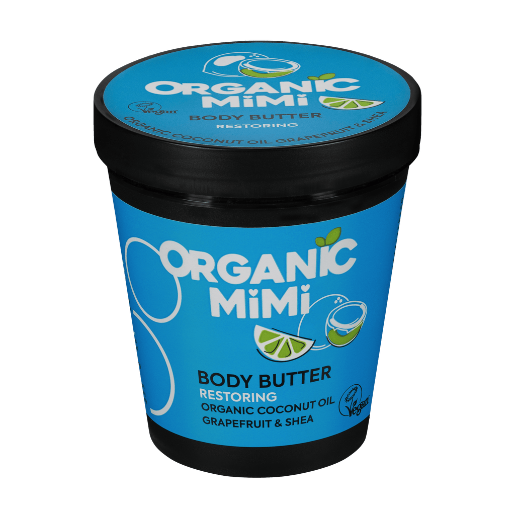 Organic Mimi Restoring Body Butter – Coconut & Grapefruit, 200ml