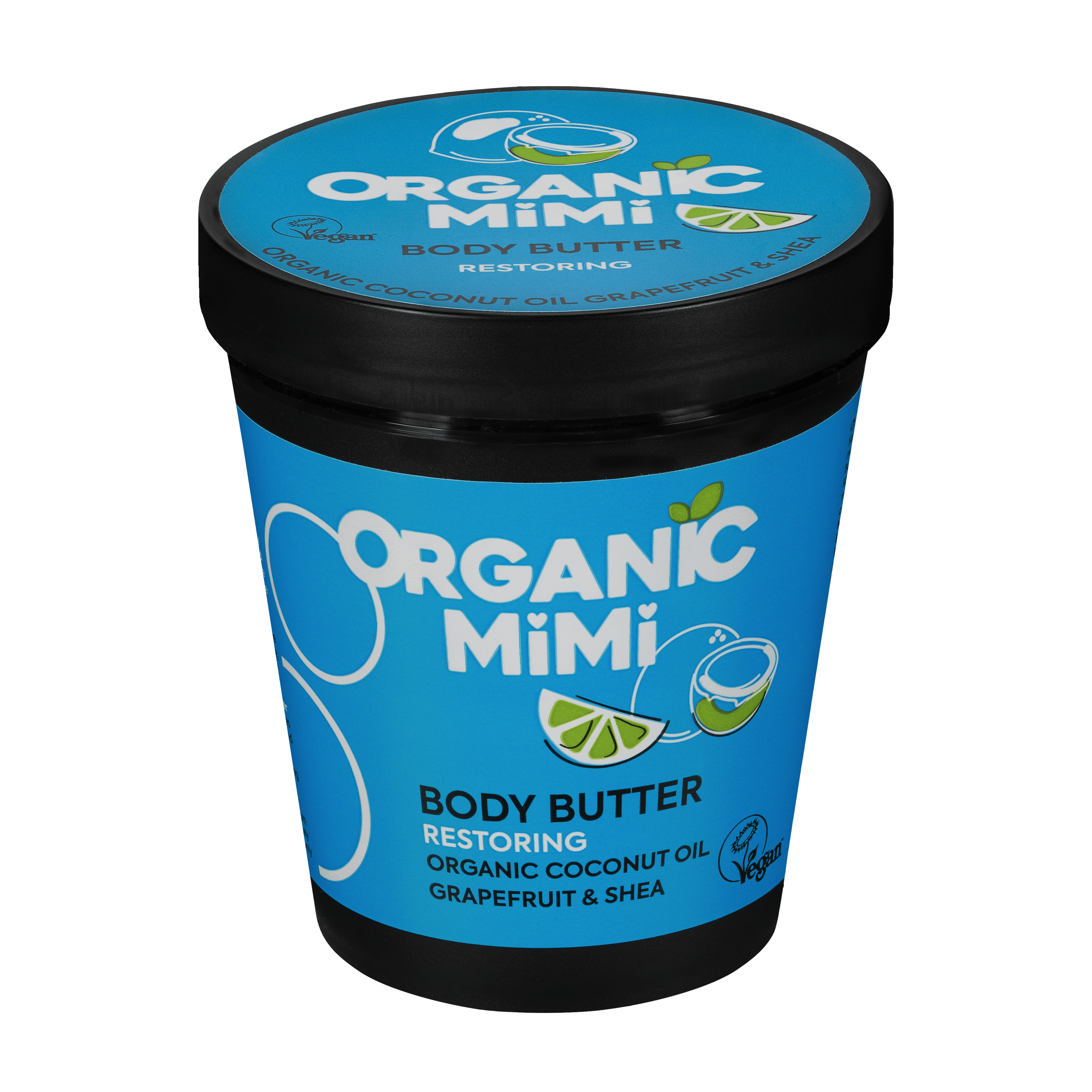 Organic Mimi Restoring Body Butter – Coconut & Grapefruit, 200ml