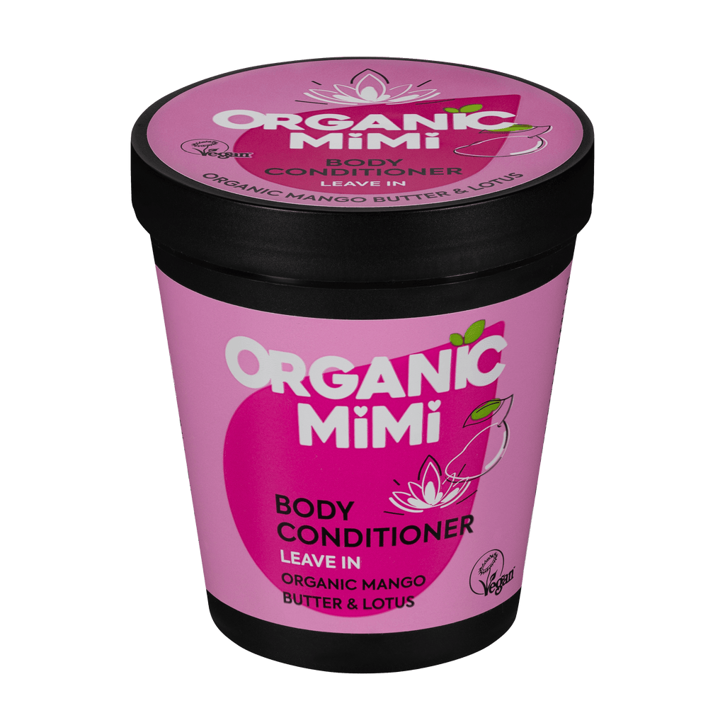 Organic Mimi Leave-In Body Conditioner – Mango & Lotus, 200ml