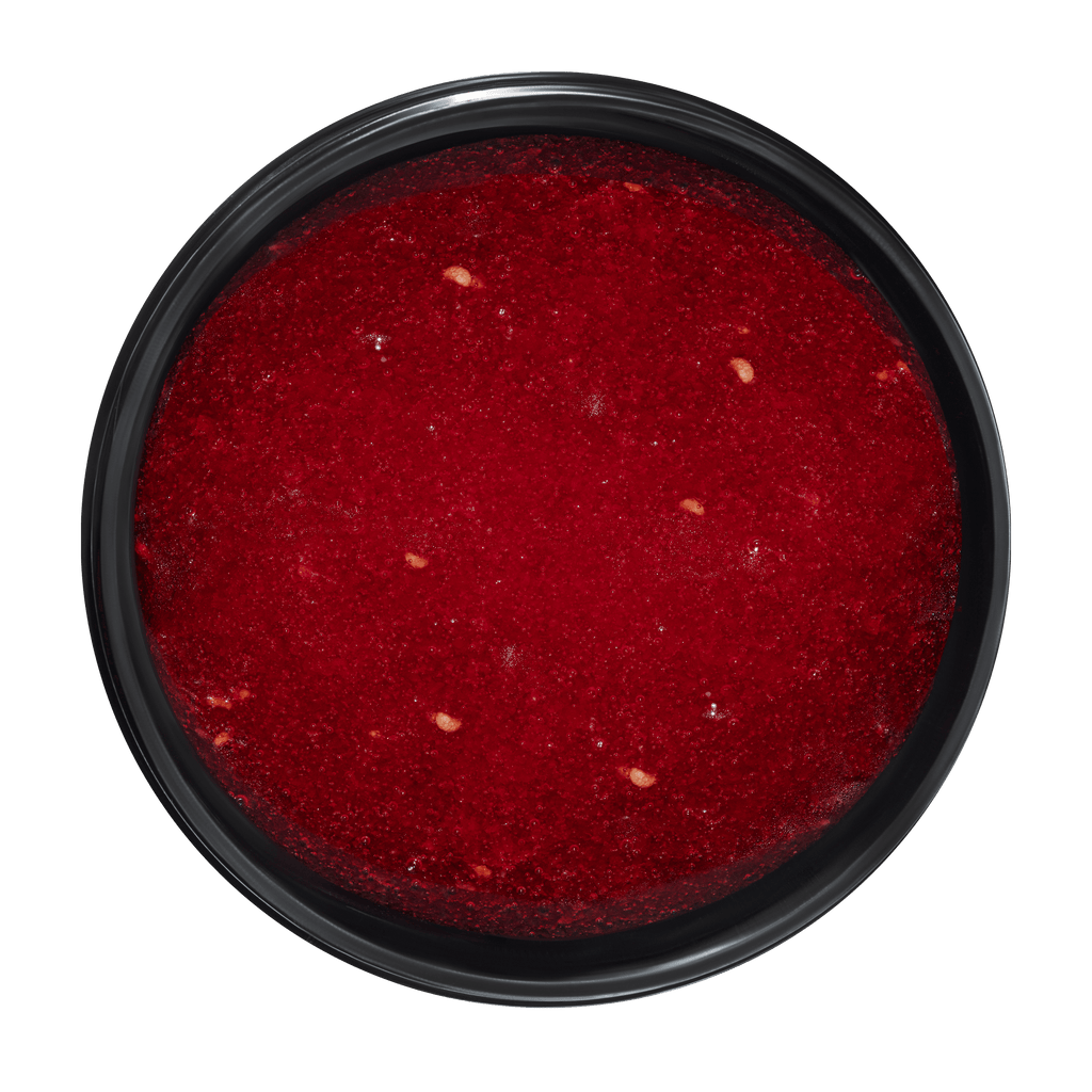 Organic Mimi Body Scrub Jam – Coconut & Raspberry, 250g