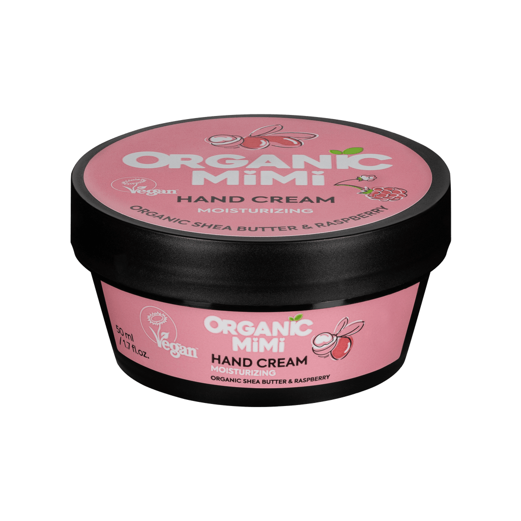 Organic Mimi Moisturizing Hand Cream – Shea & Raspberry, 50ml