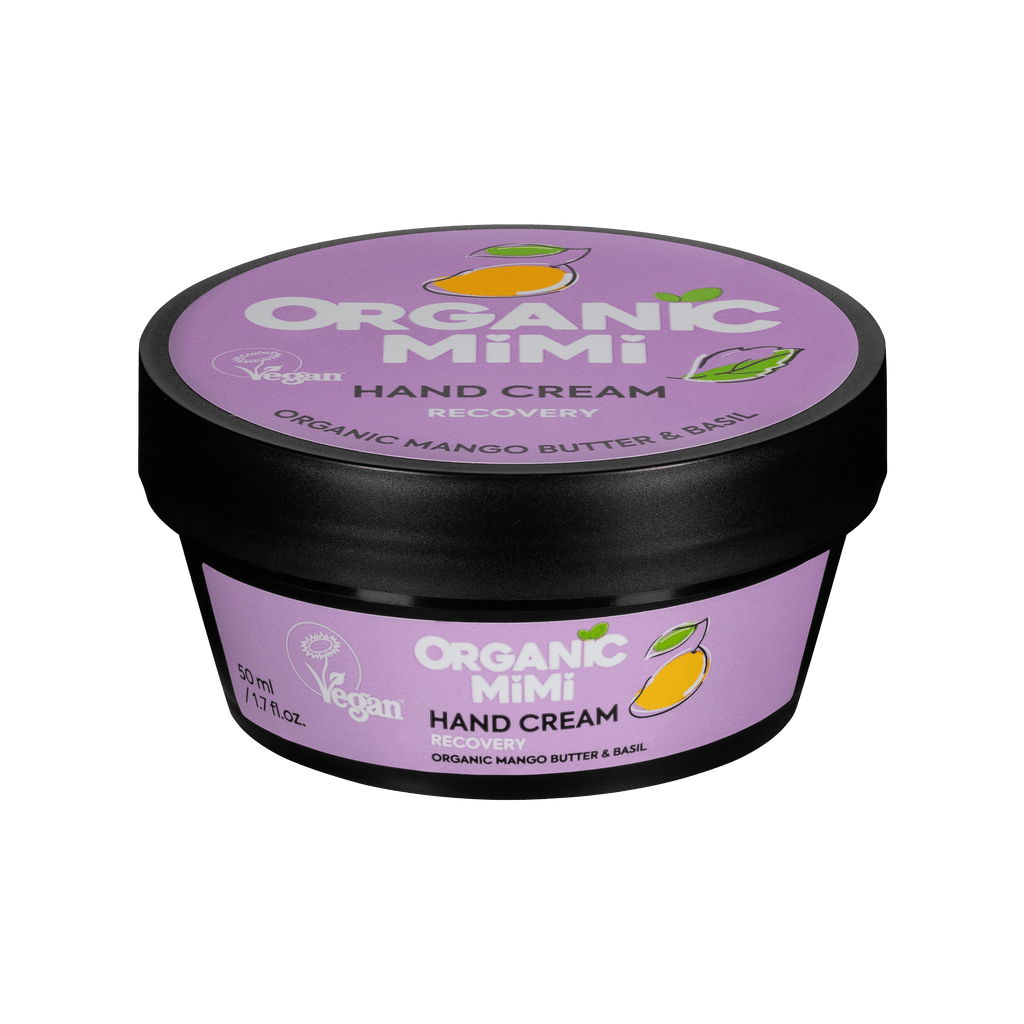 Organic Mimi Recovery Hand Cream – Mango & Basil, 50ml
