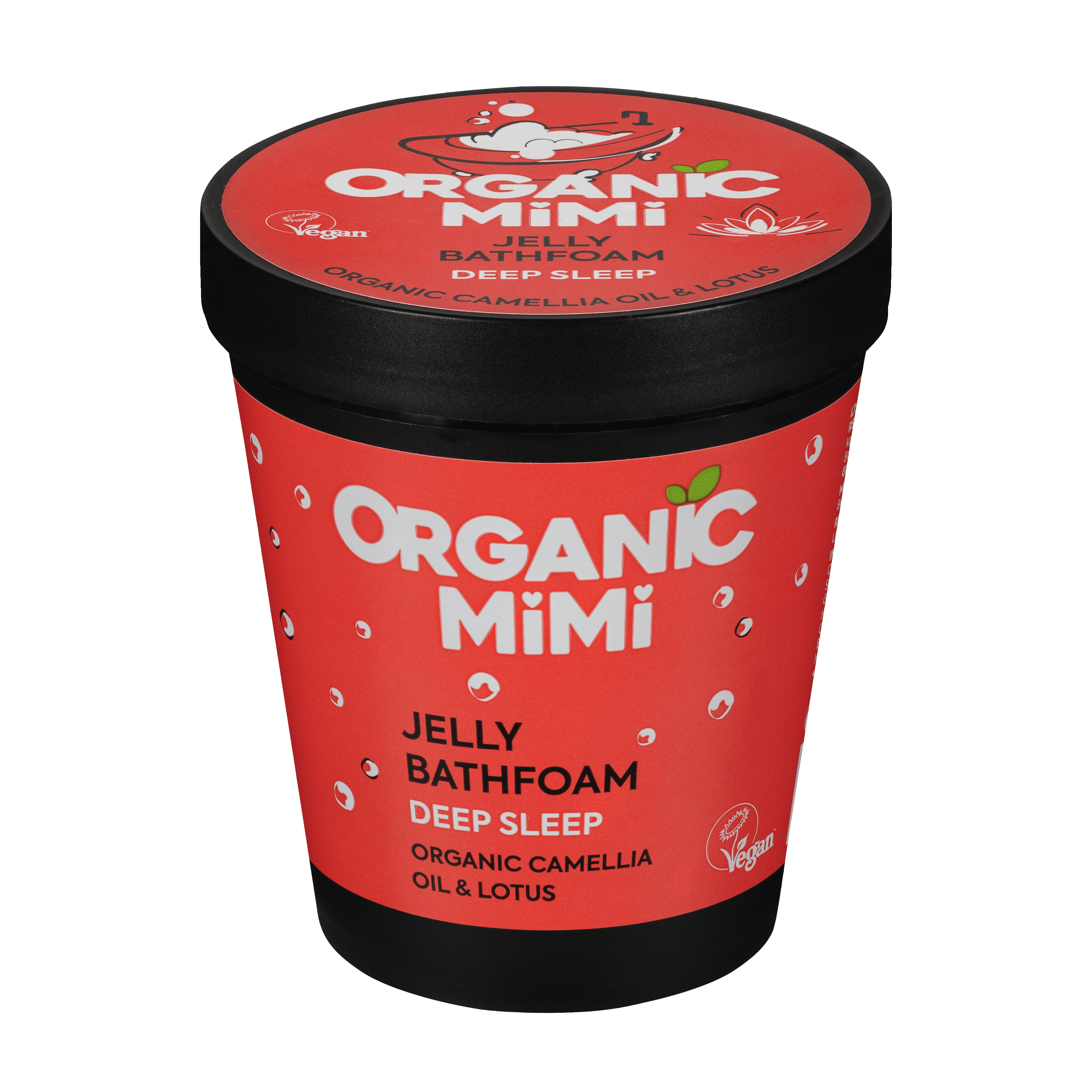 Organic Mimi Deep Sleep Jelly Bath Foam – Camellia & Lotus, 200ml