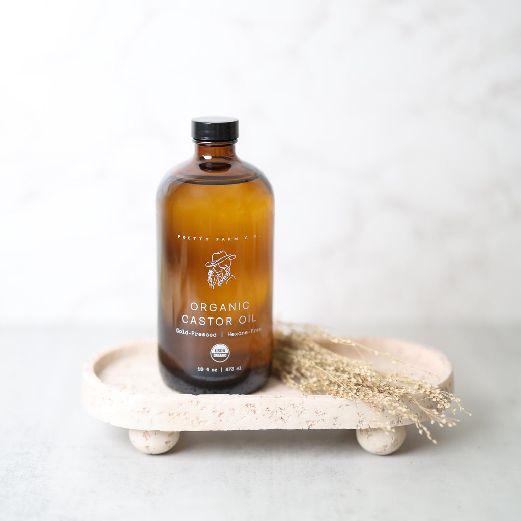 Pure Organic Cold-Pressed Castor Oil – Hexane-Free Multi-Use Wellness Oil