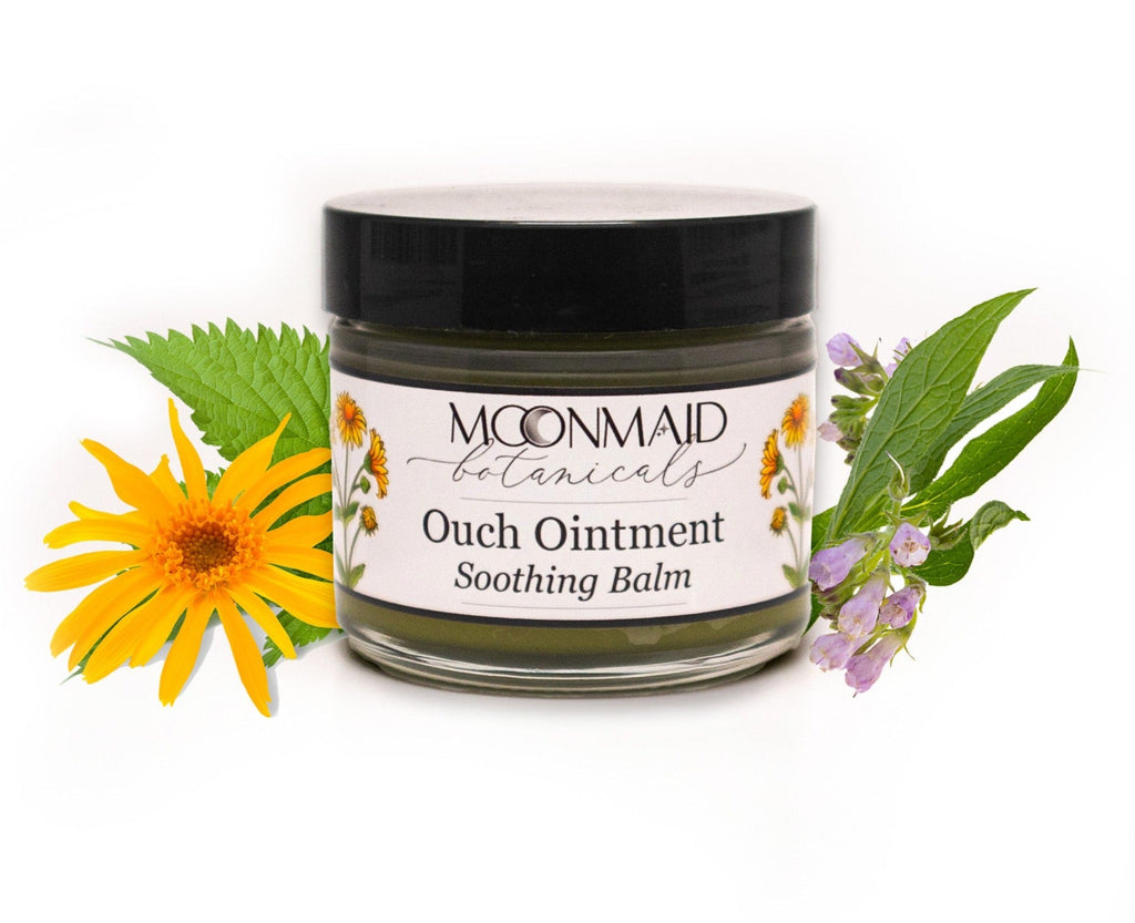 Ouch Ointment – Comfrey Salve for Bruises, Sprains & Muscle Pain | MoonMaid Botanicals