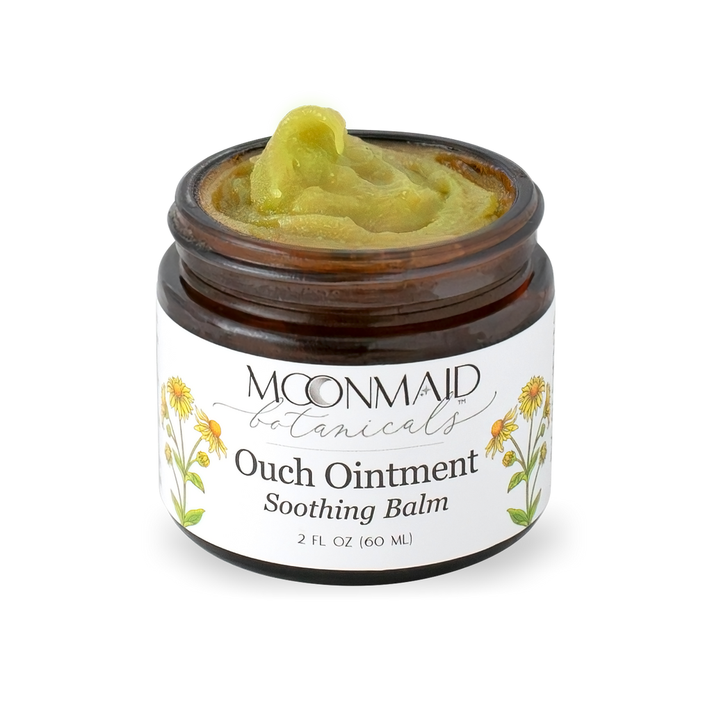 Ouch Ointment – Comfrey Salve for Bruises, Sprains & Muscle Pain | MoonMaid Botanicals