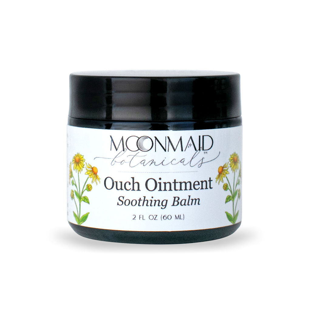 Ouch Ointment – Comfrey Salve for Bruises, Sprains & Muscle Pain | MoonMaid Botanicals