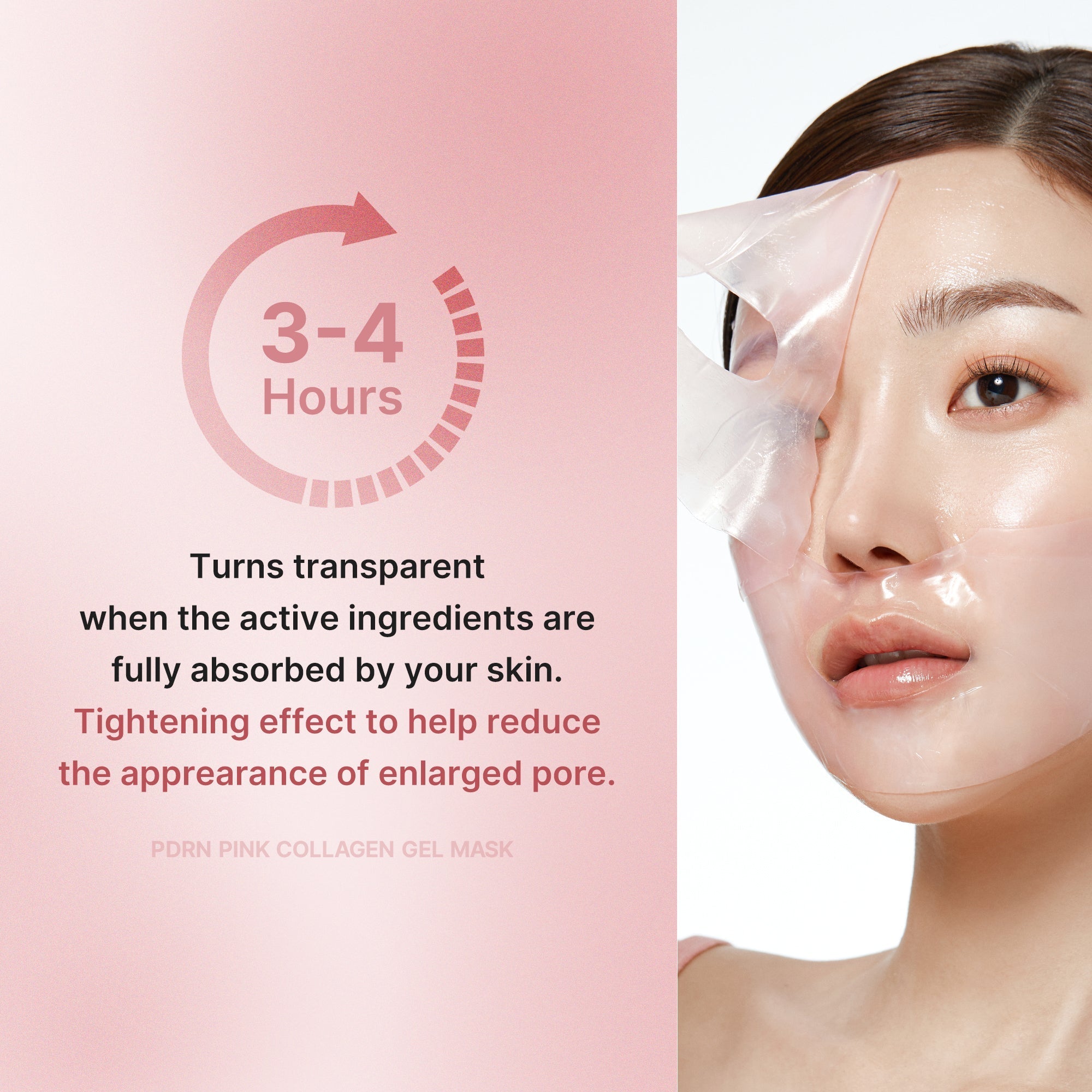 Salmon PDRN Pink Collagen Jelly Gel Mask – Korean Regenerative Face Mask