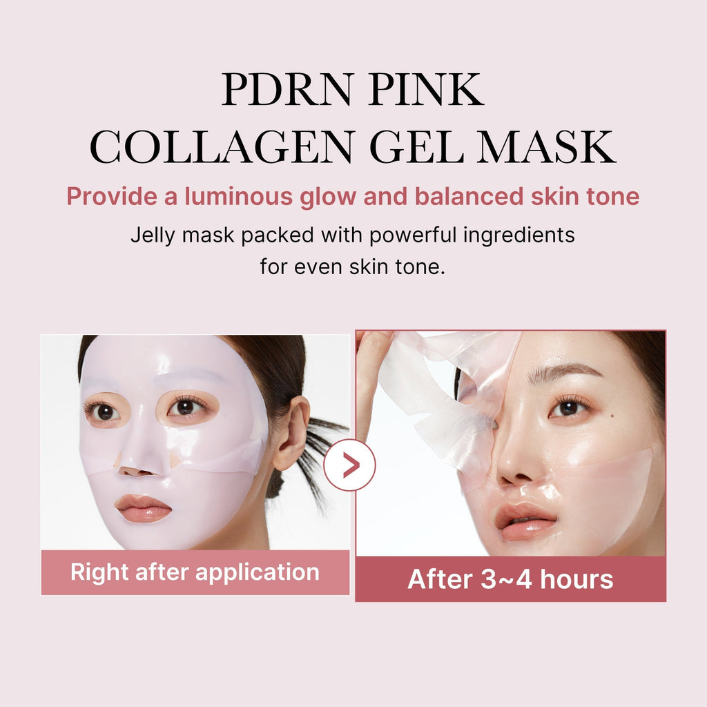 Salmon PDRN Pink Collagen Jelly Gel Mask – Korean Regenerative Face Mask