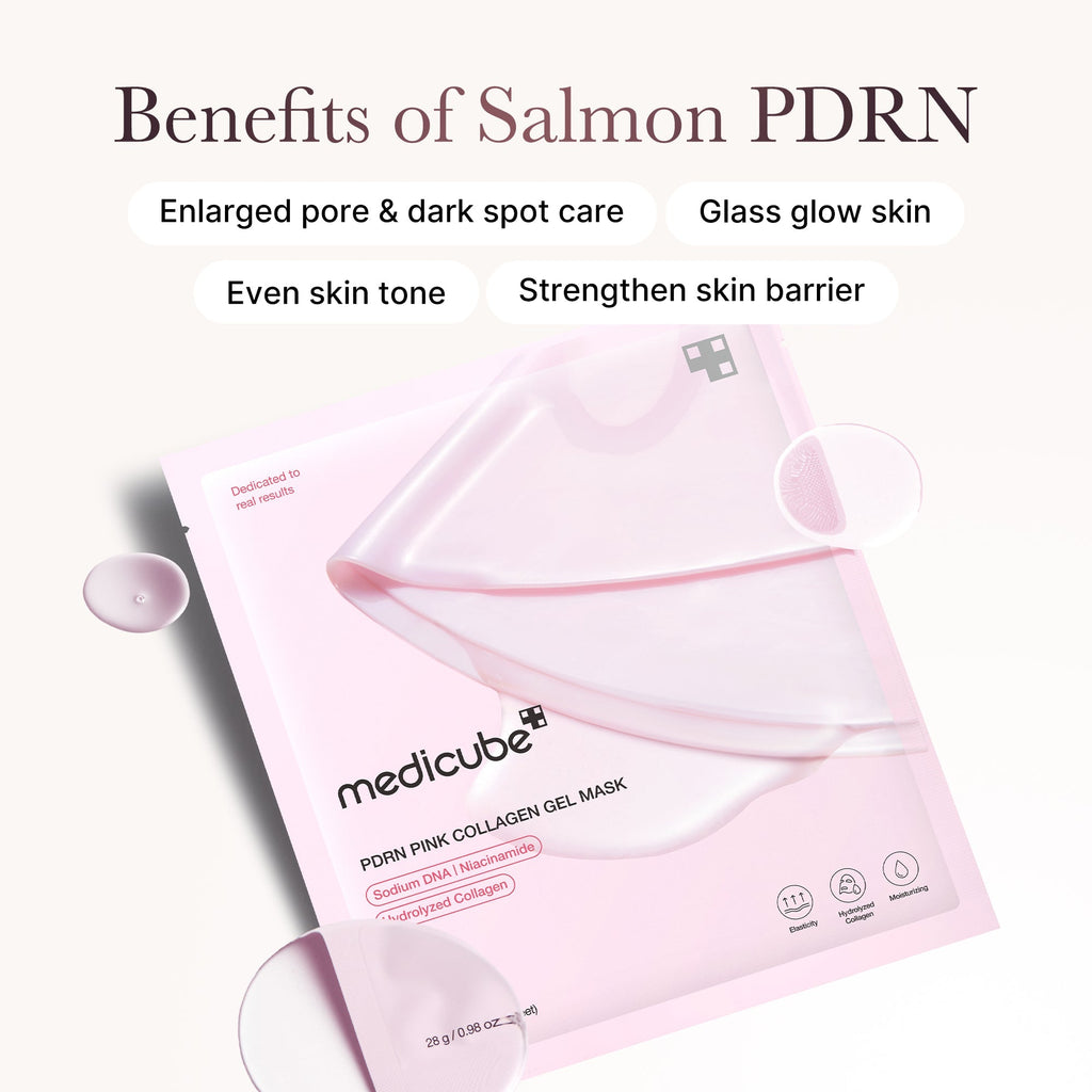 Salmon PDRN Pink Collagen Jelly Gel Mask – Korean Regenerative Face Mask