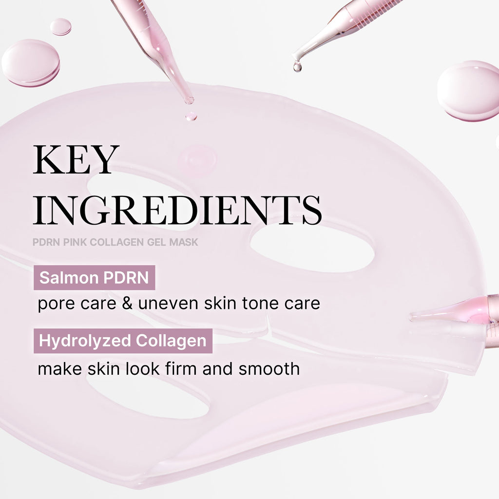 Salmon PDRN Pink Collagen Jelly Gel Mask – Korean Regenerative Face Mask