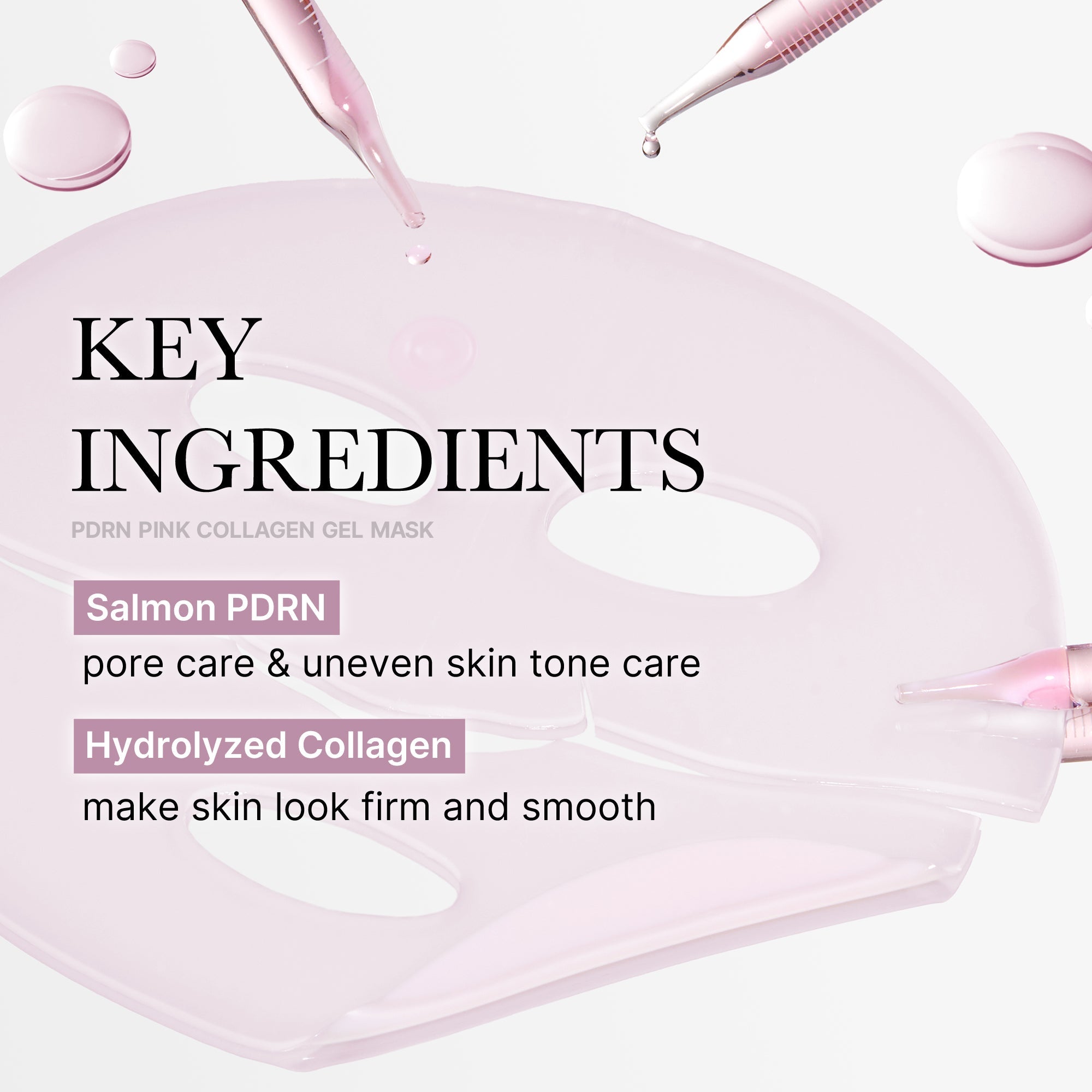 Salmon PDRN Pink Collagen Jelly Gel Mask – Korean Regenerative Face Mask