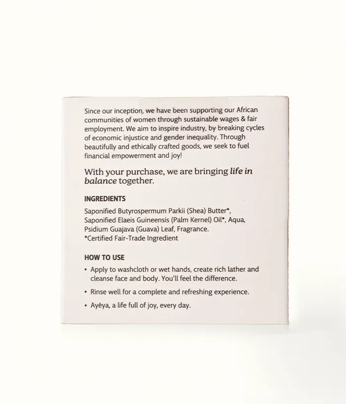 Traditional African Black Soap Bar – Peace