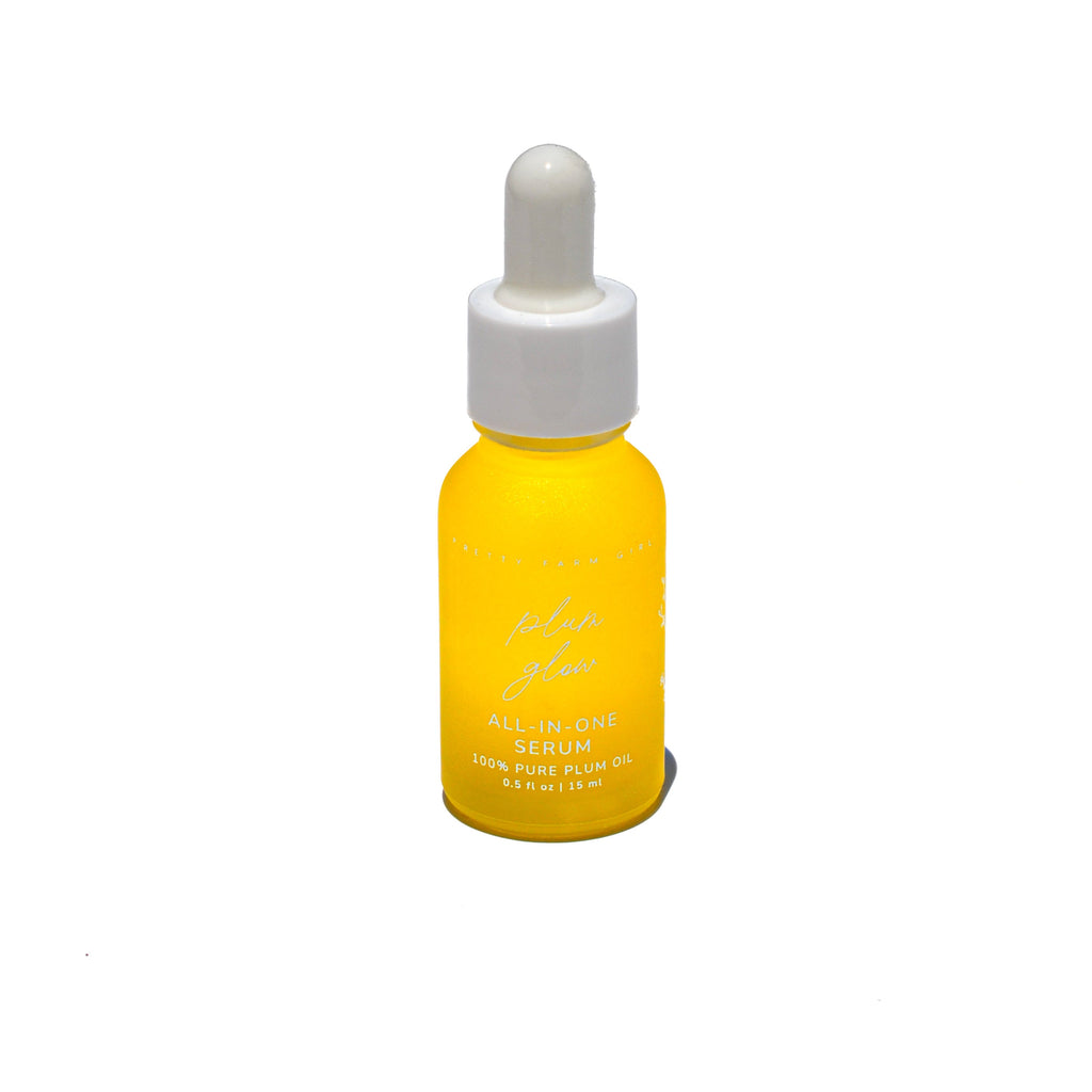Plum Glow Multipurpose Face Serum – 100% Pure Plum Oil for Face & Body