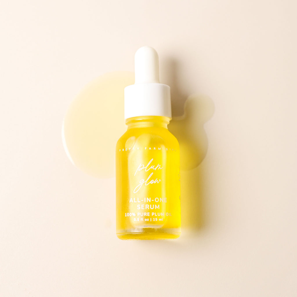 Plum Glow Multipurpose Face Serum – 100% Pure Plum Oil for Face & Body
