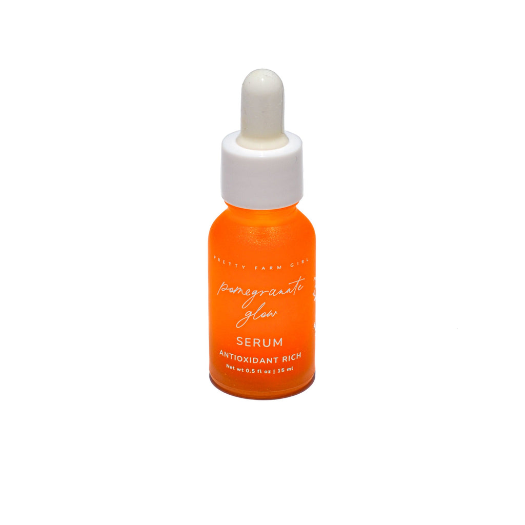 Pomegranate Glow Skin Protecting Serum – Antioxidant-Rich Natural Face Serum