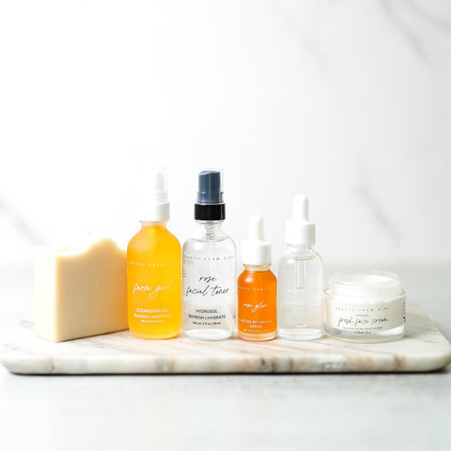 Anti-Aging Skincare Routine Essentials Kit – Complete Age-Defying Skincare Bundle