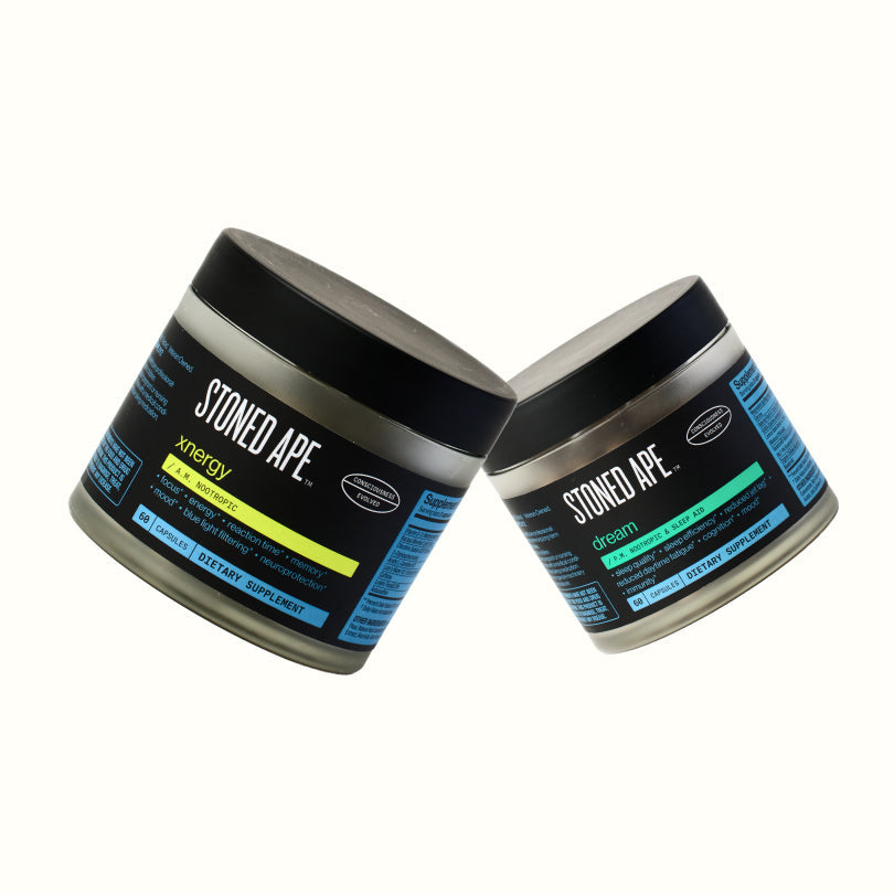 AM/PM Nootropic Bundle – Complete Day & Night Cognitive Support | Stoned Ape, Inc
