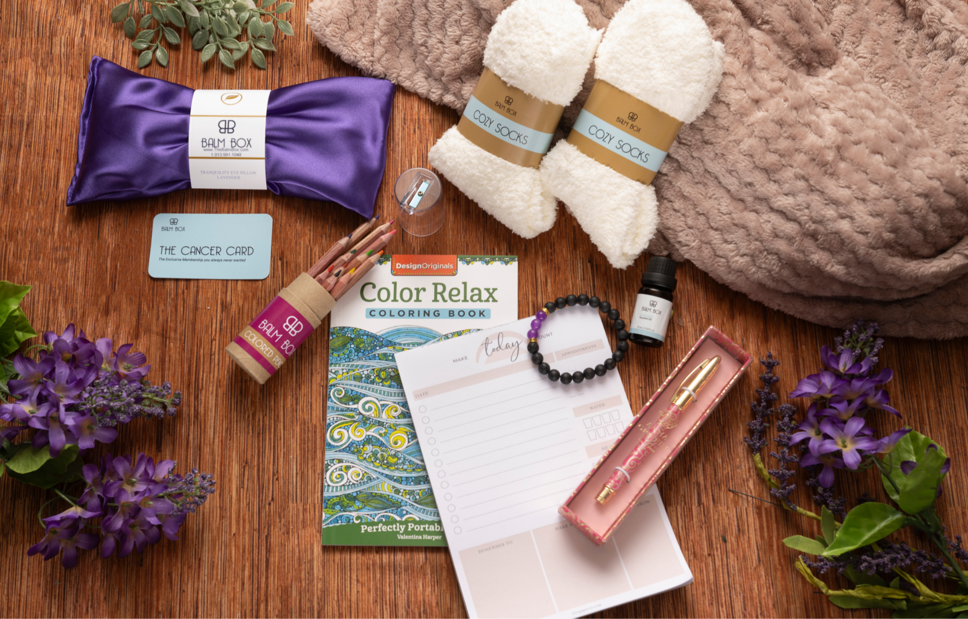 Sweetest Rest & Recovery Box – Sleep & Comfort Gift Set for Cancer Patients | The Balm Box