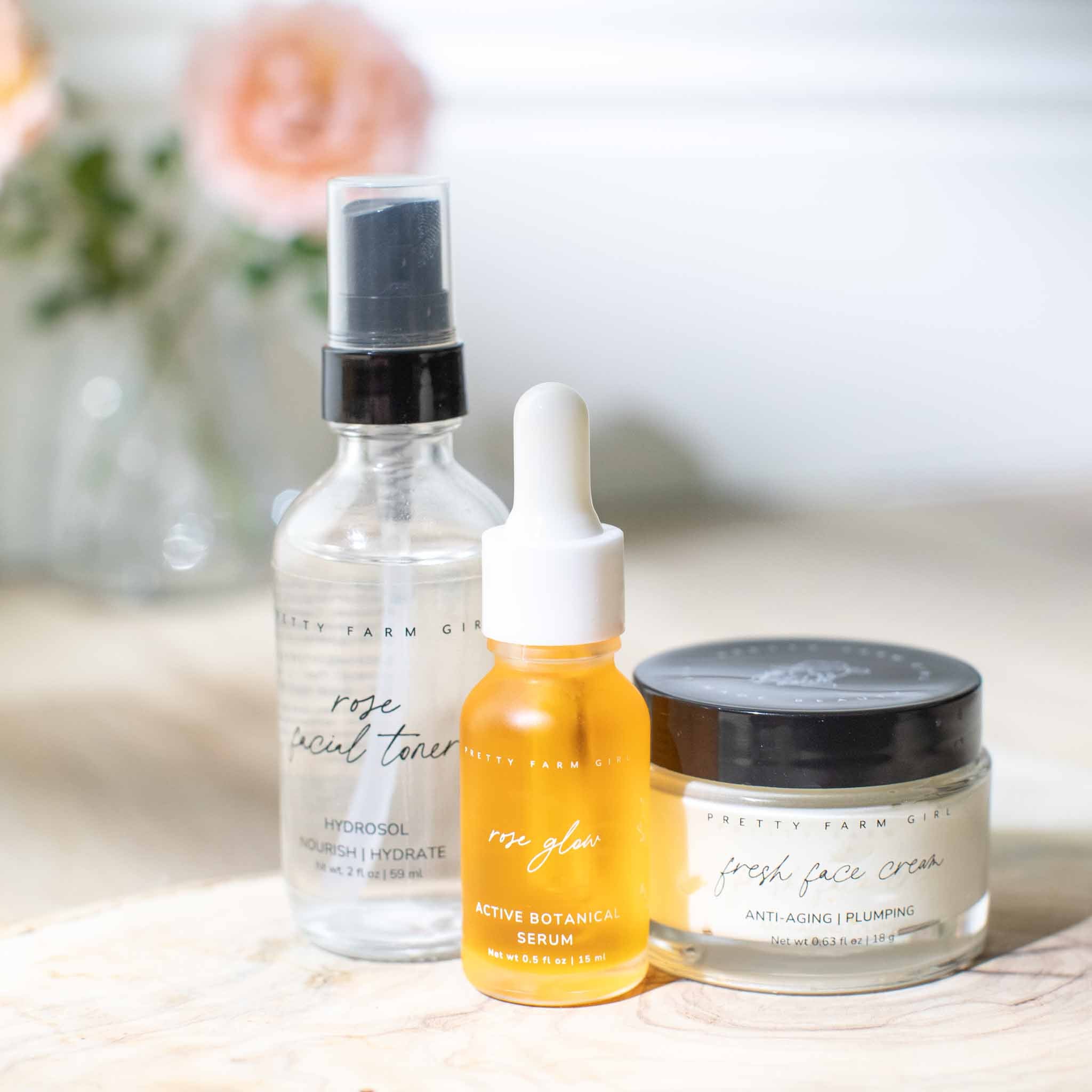 Radiance Glow Kit – Brightening Skincare Routine Set for Glowing Skin