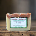 Redwood Soap Bar – Natural Men's Bar Soap with Deep Woody Scent
