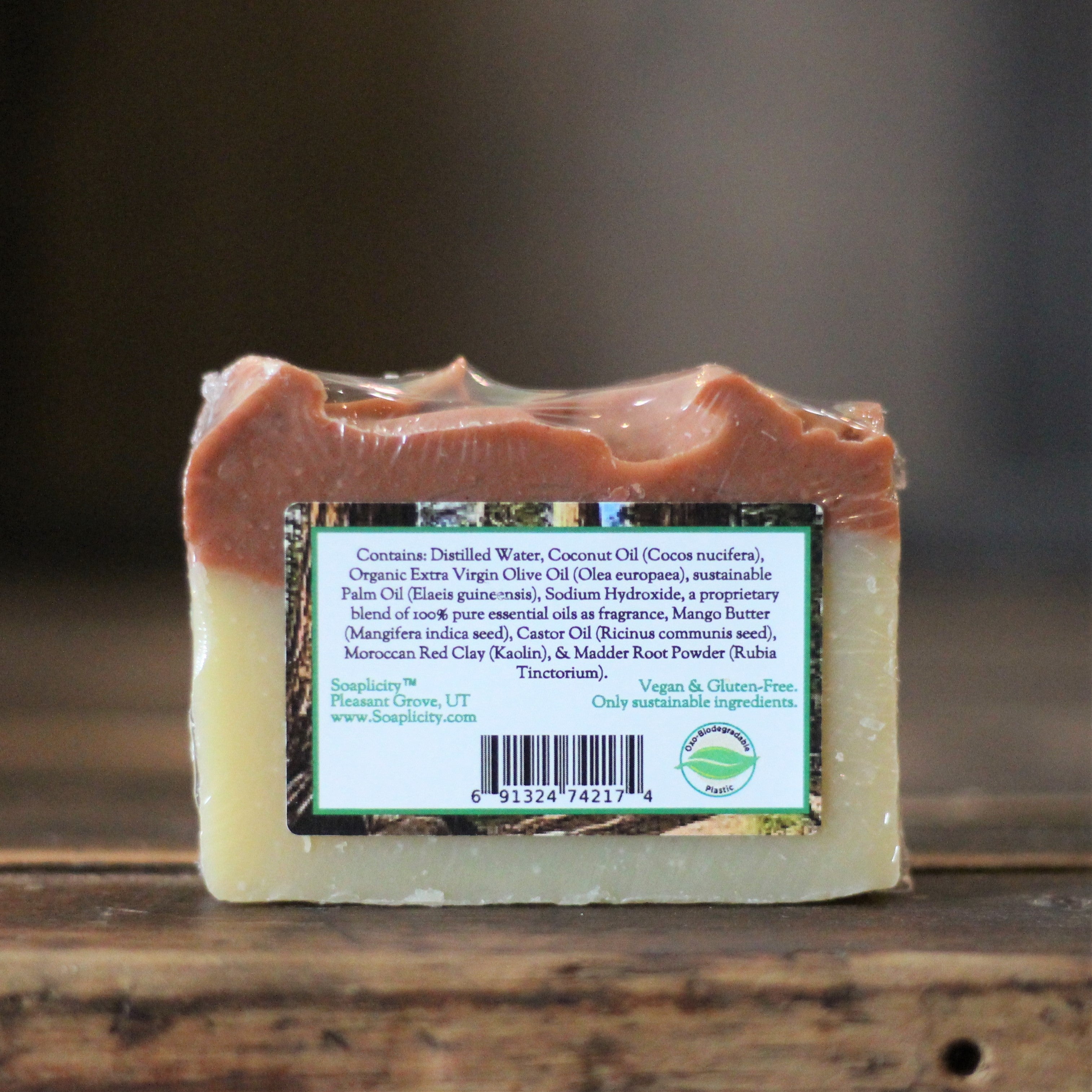 Redwood Soap Bar – Natural Men's Bar Soap with Deep Woody Scent