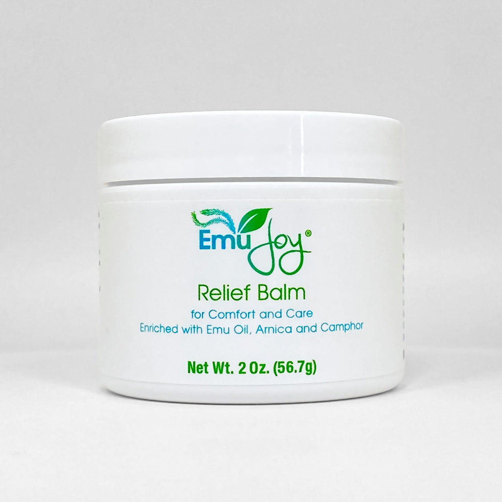 Relief Balm — Natural Pain Relief Balm with Emu Oil