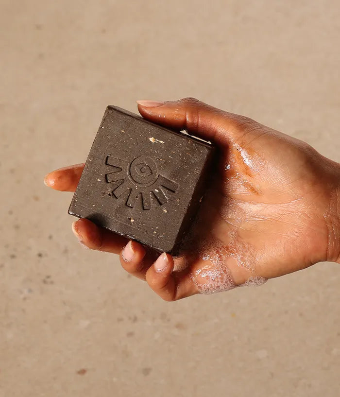 Traditional African Black Soap Bar – Reset
