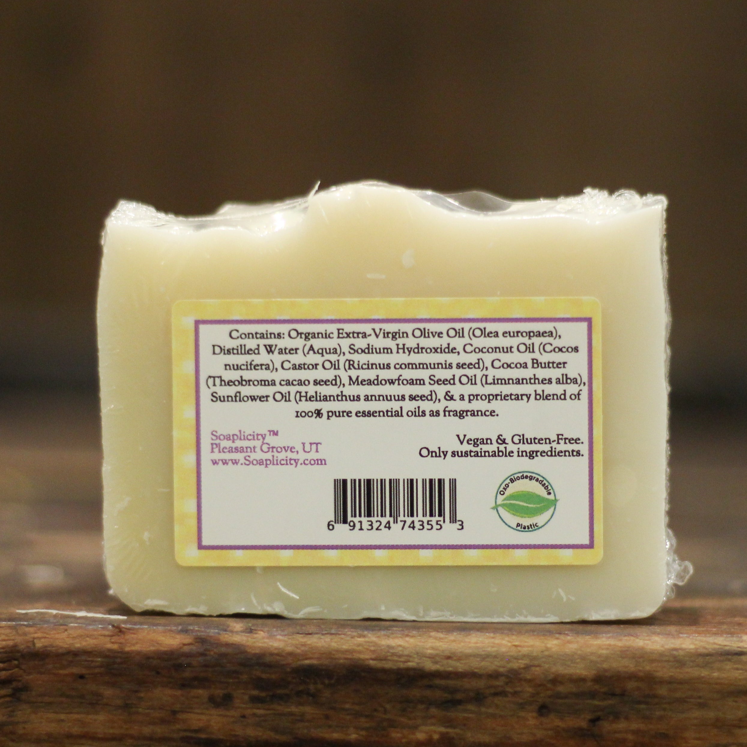 Rock-a-Bye Baby Bastille Soap Bar – Gentle Unscented Natural Baby Soap