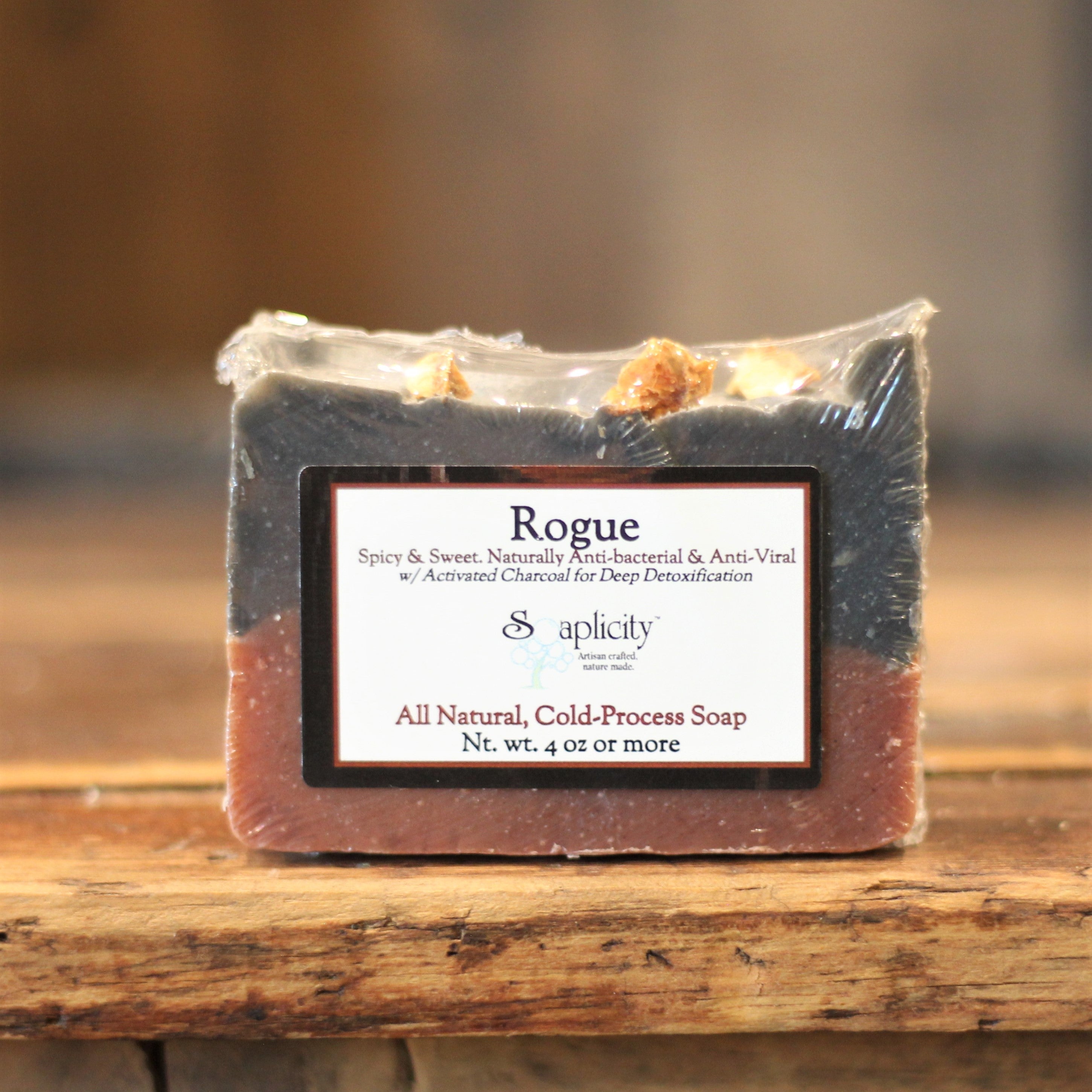 Rogue Soap Bar – Immune-Supporting Natural Soap with Activated Charcoal