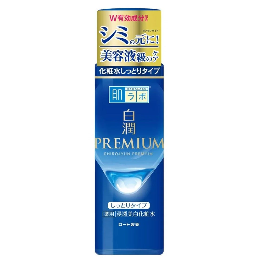 Rohto Hada Labo ShiroJyun Premium Whitening Lotion – Arbutin & Hyaluronic Acid Brightening Toner