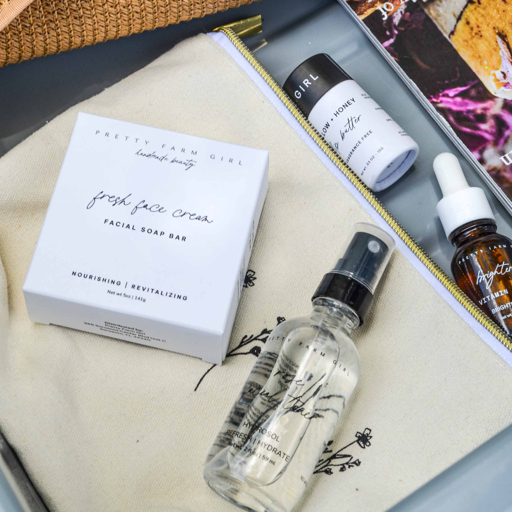 Rooted and Ready – Travel-Size Skincare Essentials Kit