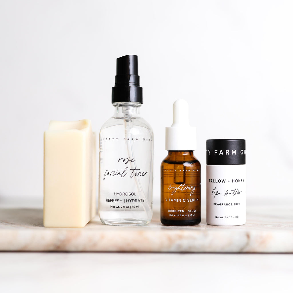 Rooted and Ready – Travel-Size Skincare Essentials Kit
