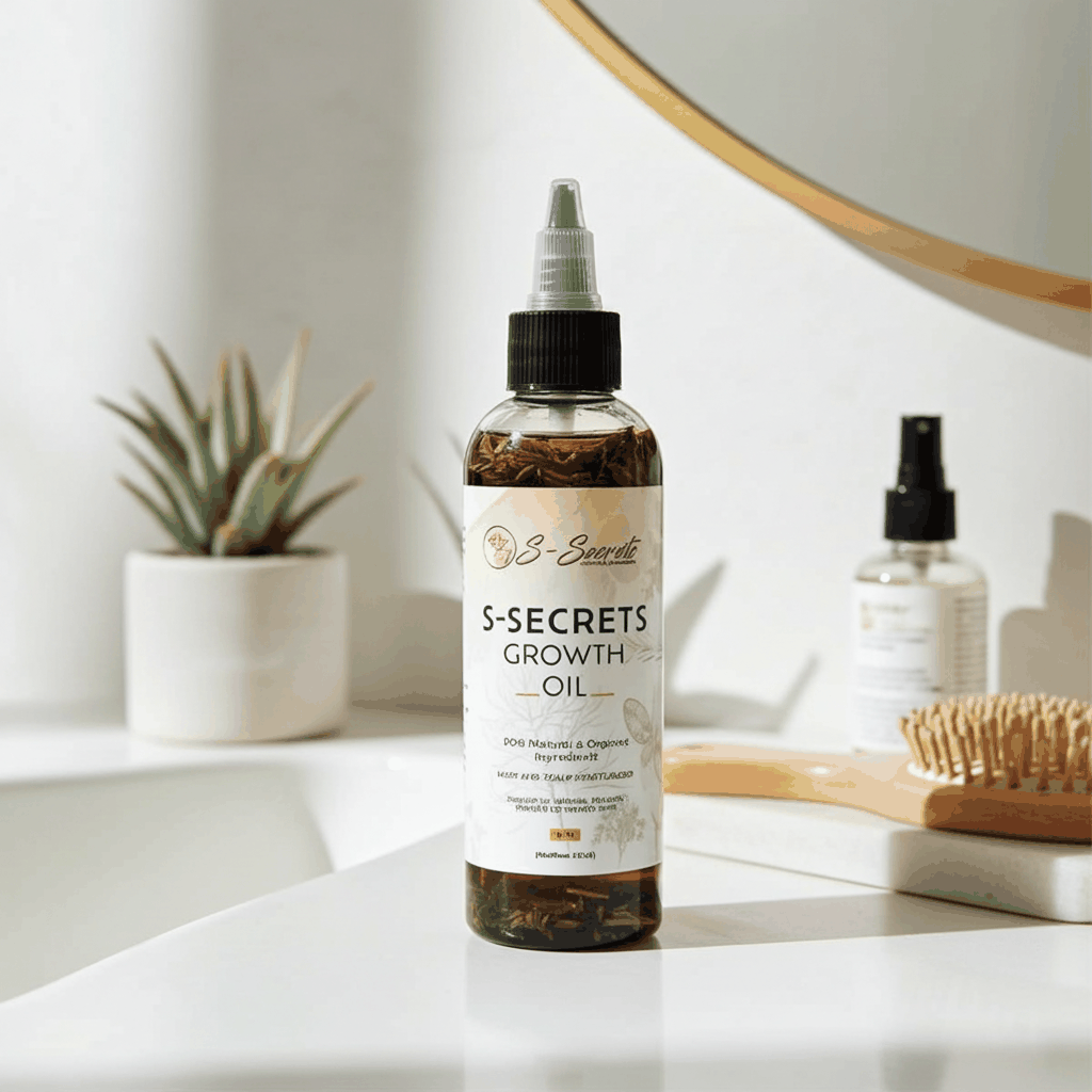 S-Secrets Scalp Stimulator Hair Growth Oil – 2 oz