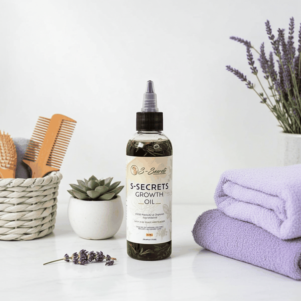 S-Secrets Scalp Stimulator Hair Growth Oil – 4 oz